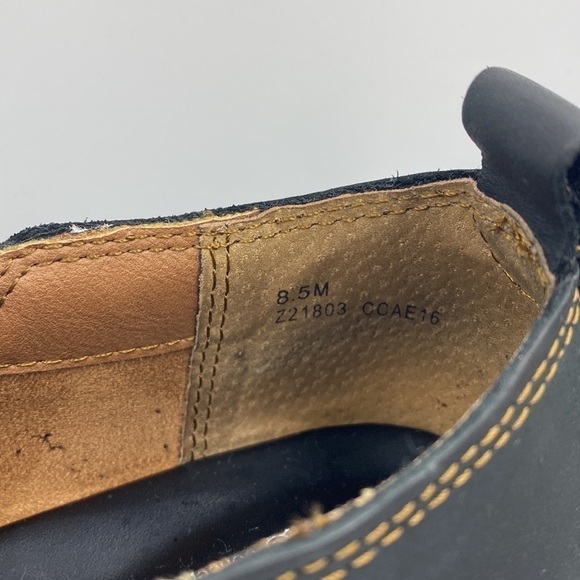 B.o.c. Born Concept Stefana Black Leather Slip-on Women Size 8.5 - Picture 6 of 16